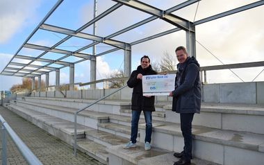 Spende an das Team Sylt für Tribüne am Sportzentrum Sylt-Ost