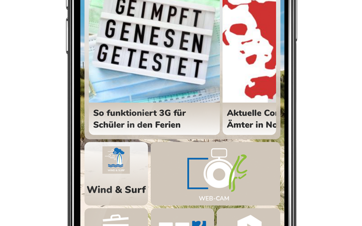 Typischsylt-App zeigt die aktuellen Nachrichten und Informationen zum Wetter